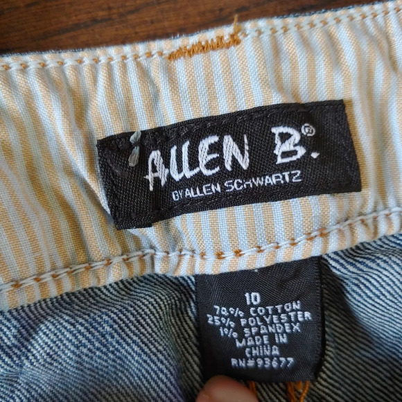 Allen B. Moto Style Medium Wash Skinny Jeans Size Women's 10 - Picture 12 of 13